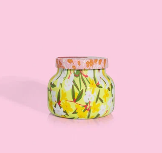 Aloha Orchid Pattern Play Petite Jar