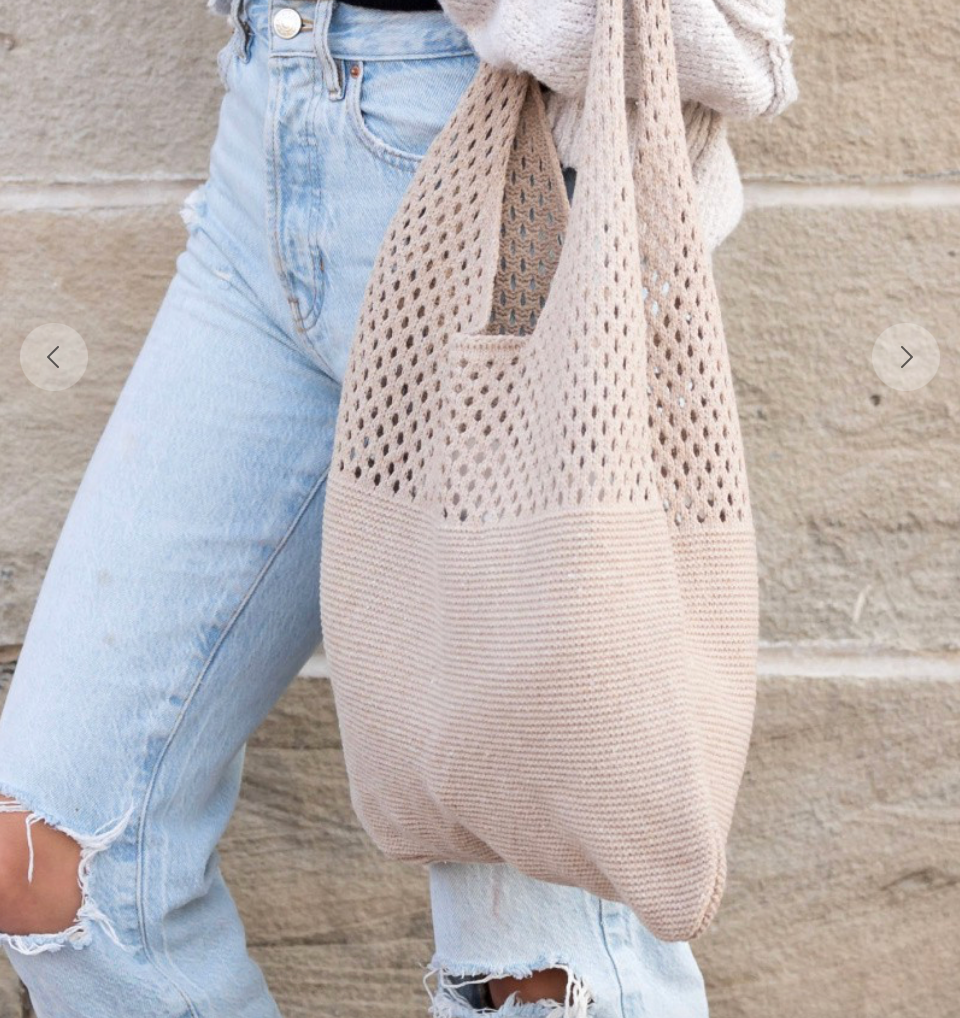 Hobo Bag with Monogram