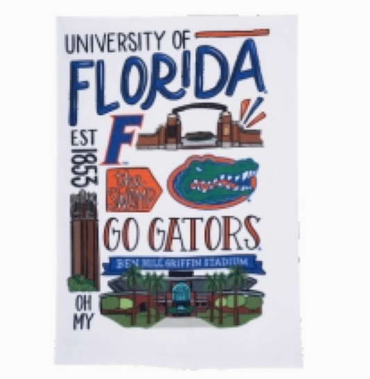 University of Florida Icon Tea Towel