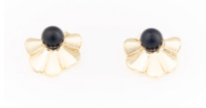 Deb Fan Stud Earrings