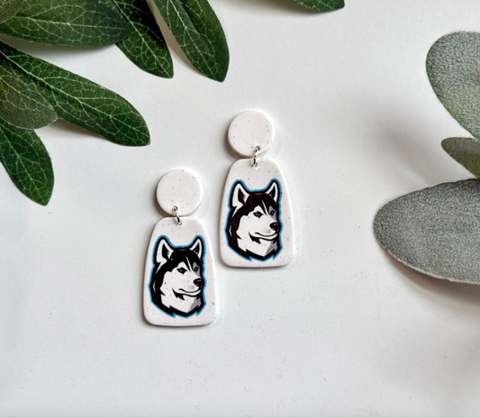 Clay High School Mascot Earrings