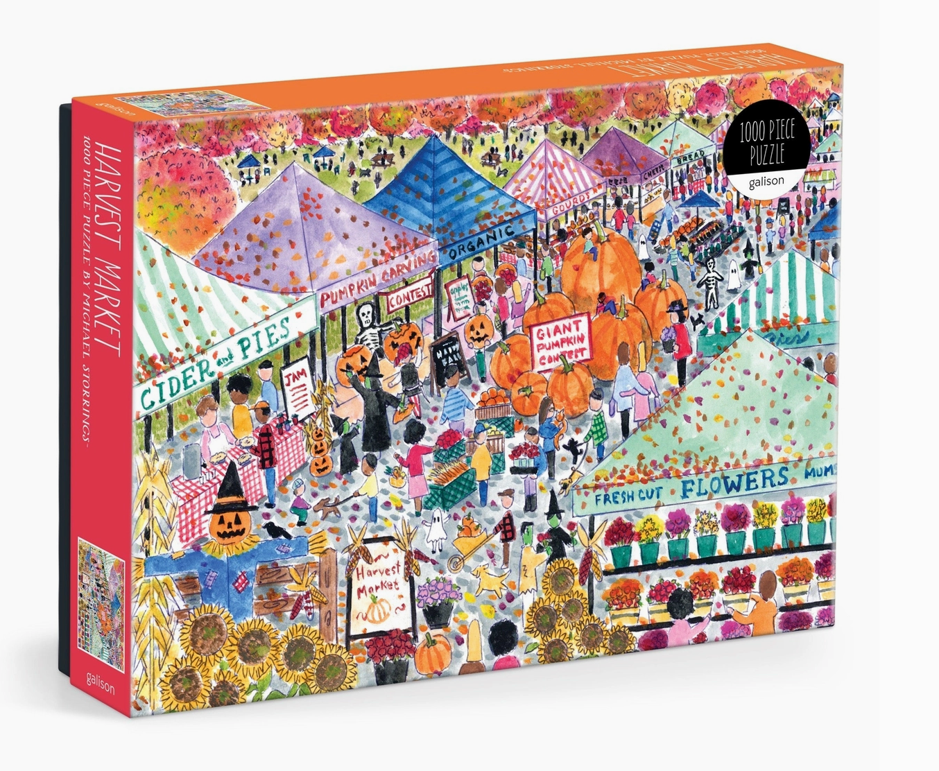 Michael Storrings Harvest Market 1000 Piece Puzzle