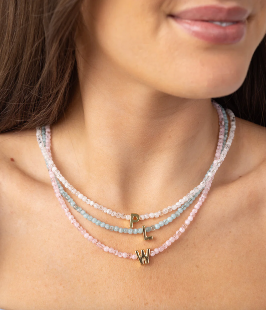 Paris Initial Necklace