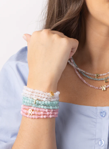Paris Initial Bracelet