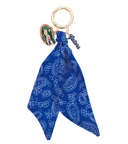 College Logo Bandana Bag Charm