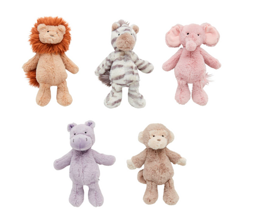 Safari Plush Rattles
