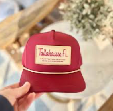 Tallahassee Patch Hat with Rope