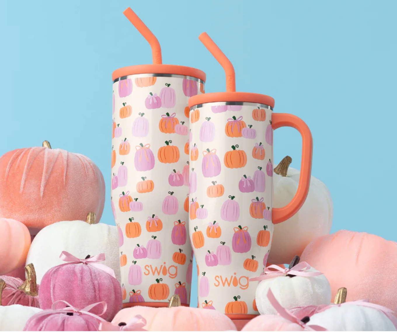 Pumpkins & Bows by Swig