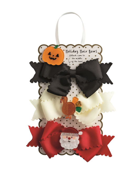 First Holiday Bow Set