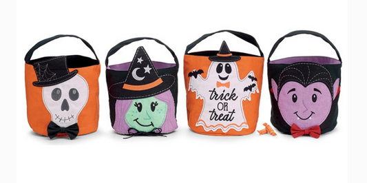 Halloween Character Trick or Treat Bags