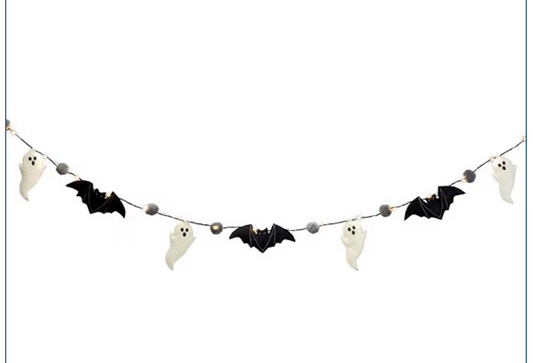 Ghosts & Bats Garland
