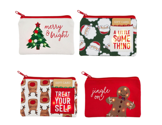 Holiday Light Up Pouch