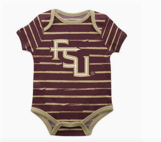 Florida State Stripe Onesie