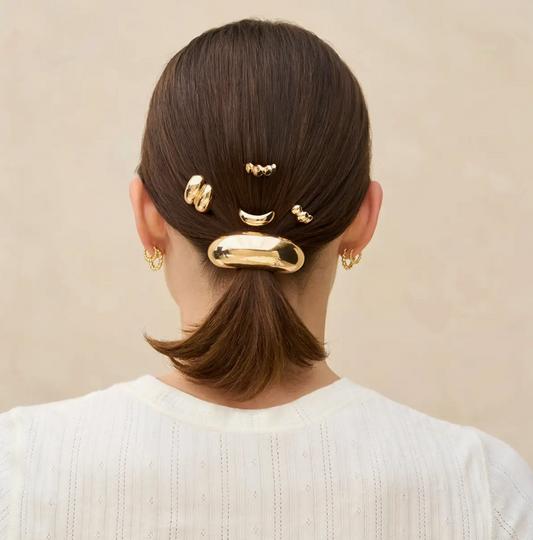 Kitsch Gold Metal Pony Pins
