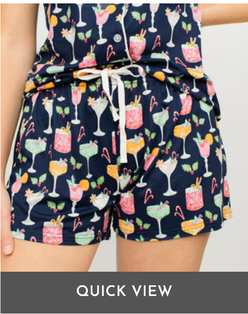 Fizz the Season Sleep Shorts
