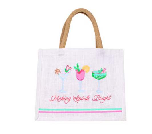 Making Spirits Bright Tote Bag