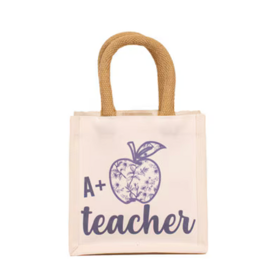A+ Teacher Petite Gift Tote