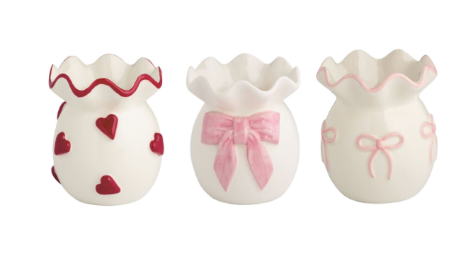 Ruffle Bud Vase