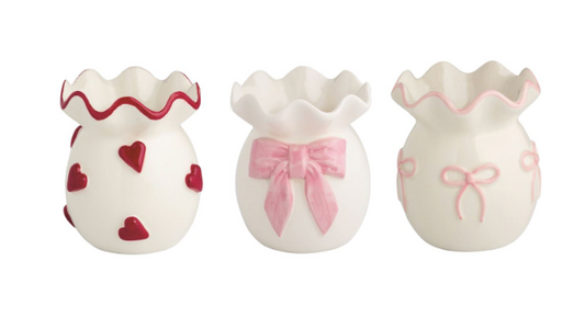 Ruffle Bud Vase