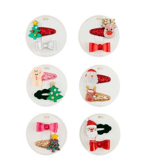 Christmas Hair Clip Sets