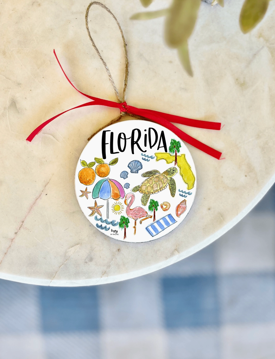 State of Florida Ornament
