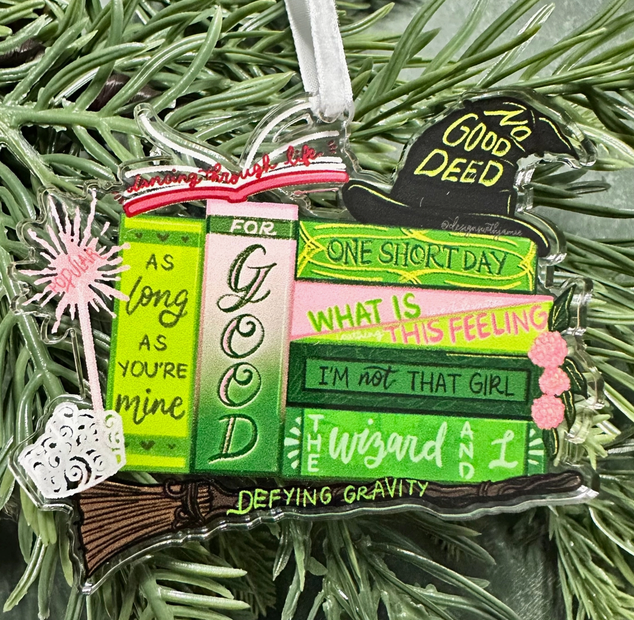 Wicked Christmas Ornament