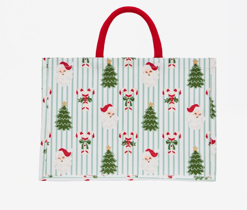 Peppermint Pine Classic Shopper
