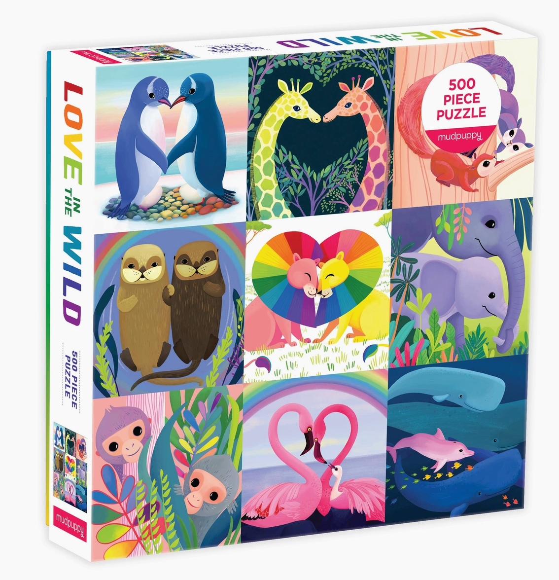 Love in the Wild 500 Piece Family Puzzle