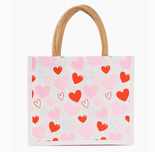 Valentine Hearts Gift Totes