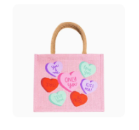 Valentine Hearts Gift Totes