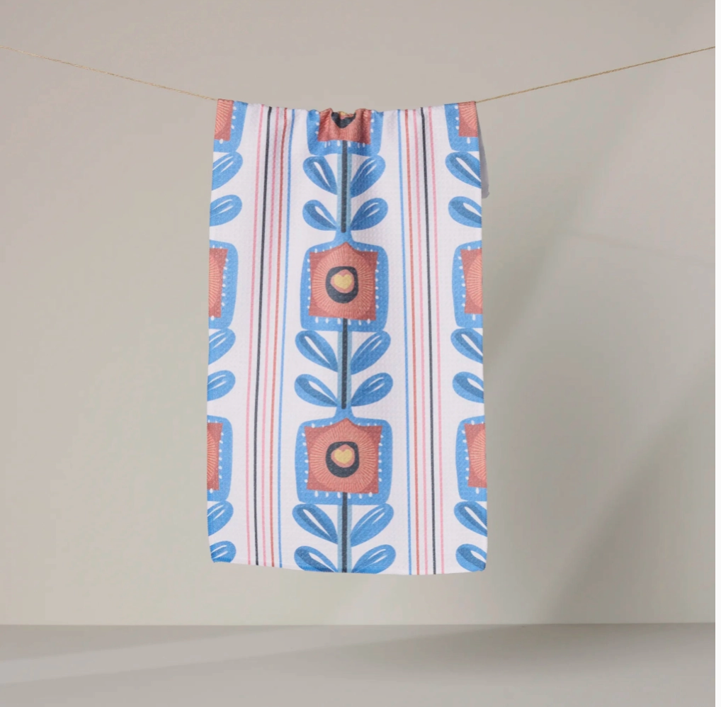 Lovestack Bar Towel by Geometry