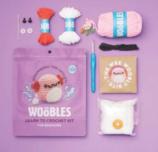 Strawberry The Axolotl By Woobles