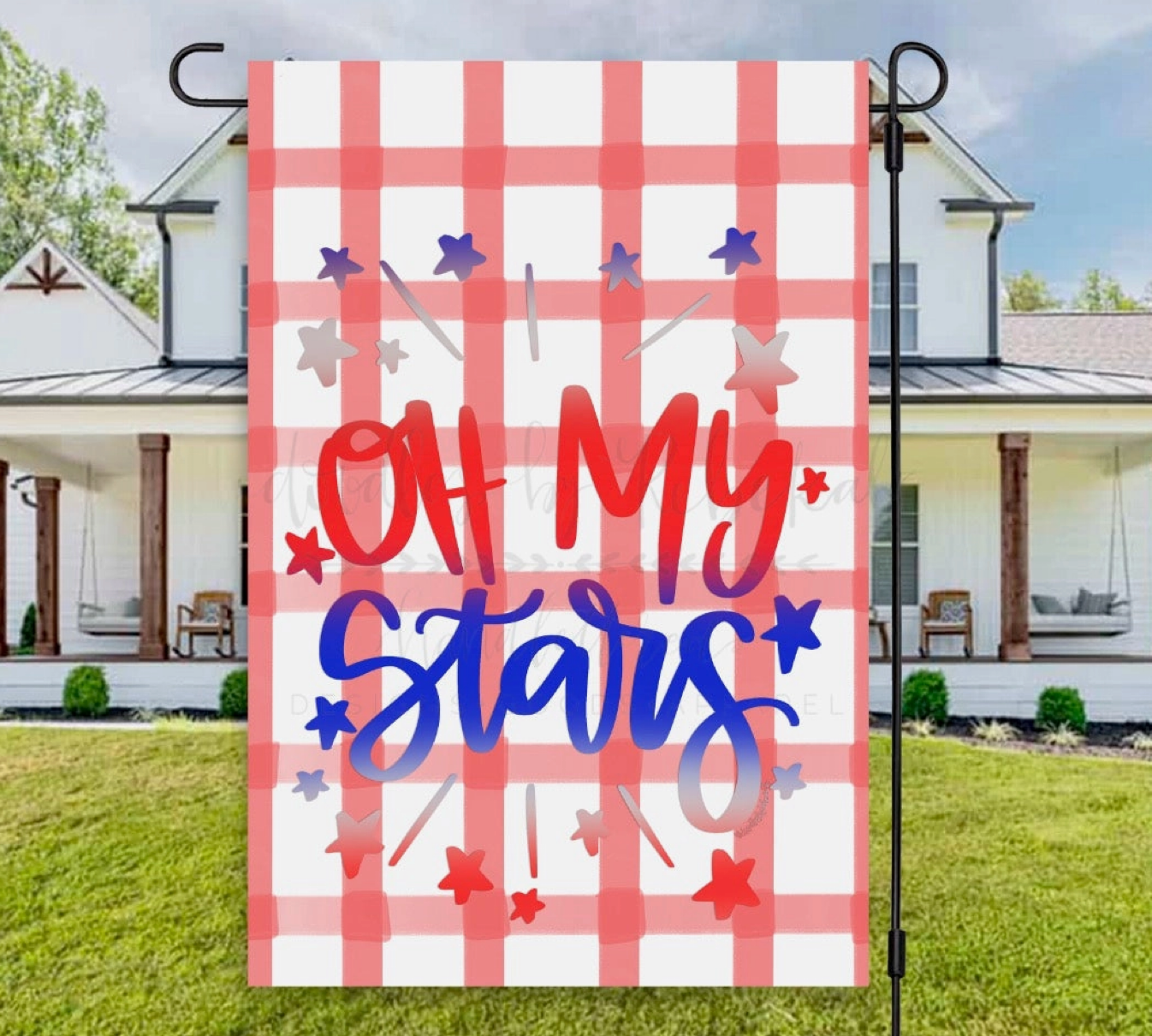 Patriotic Garden Flag