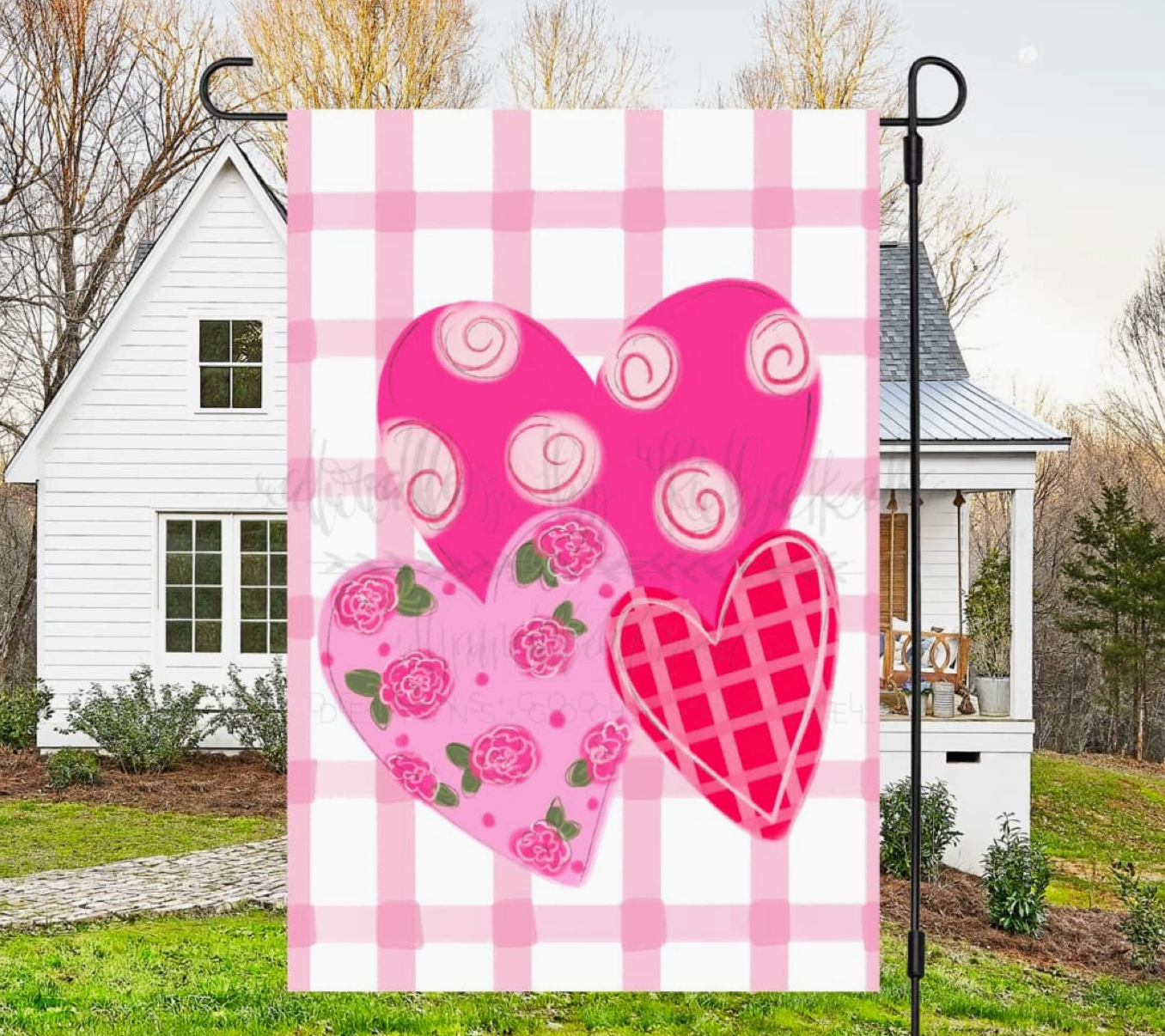 Valentine Garden Flags