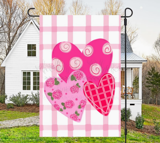 Valentine Garden Flags