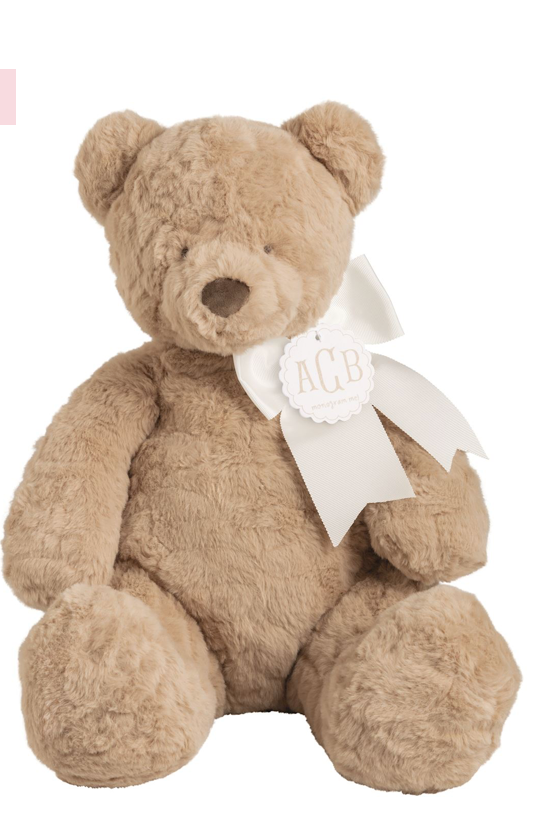 Monogram Me Bear Plush – Riley Reigh / Mod Market