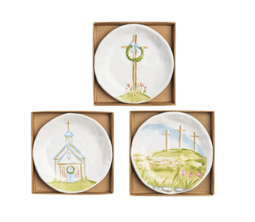 Cross & Chapel Trinket Dishes