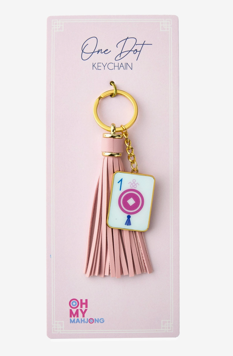 Oh My Mahjong Keychain