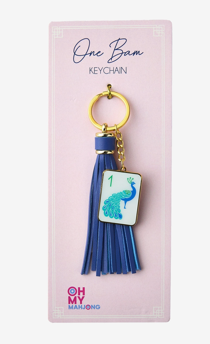 Oh My Mahjong Keychain