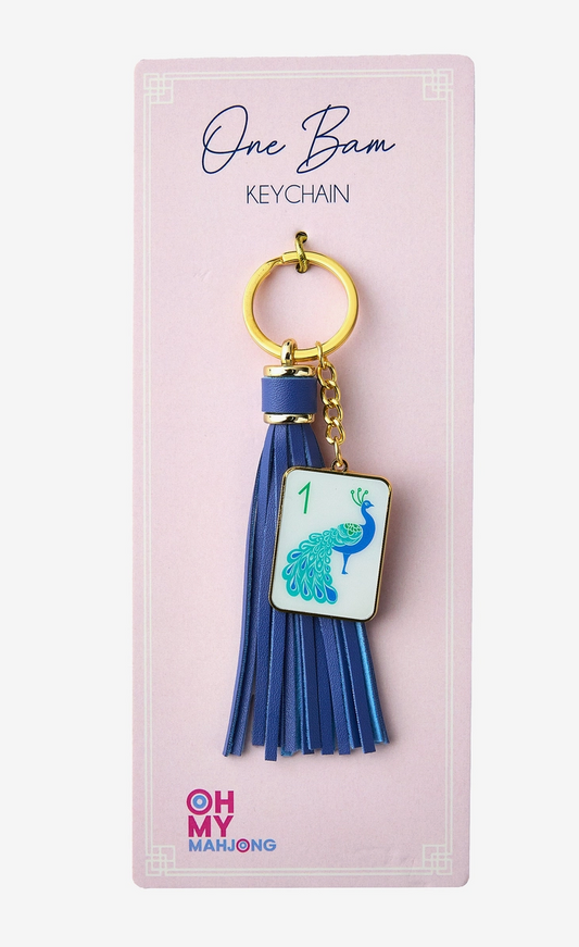 Oh My Mahjong Keychain