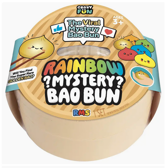 Rainbow Dumpling Squishy Mystery Bao Bun Fidget Toy