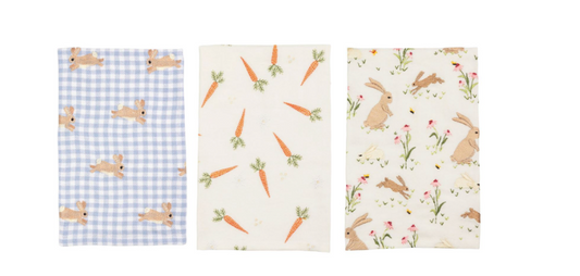 Easter Embroidered Towel