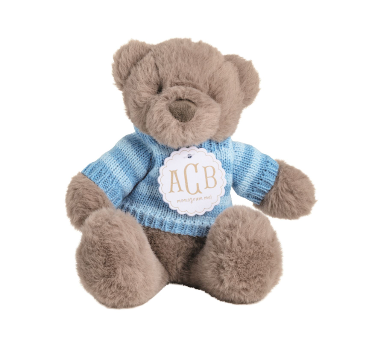 Monogram Baby Bear Plush Pal