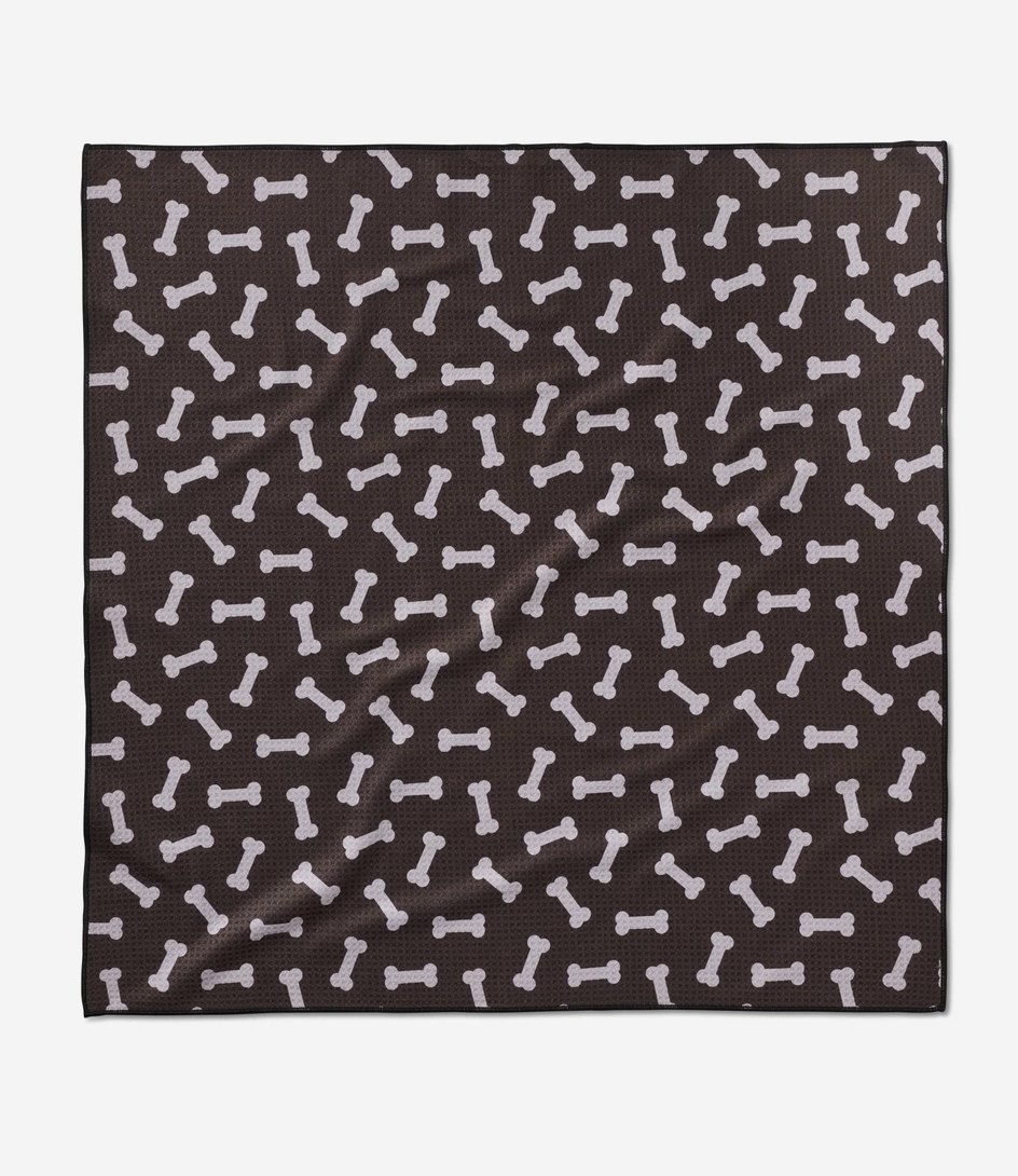 Geometry Sweet Treats Dog Towel includes Personalization