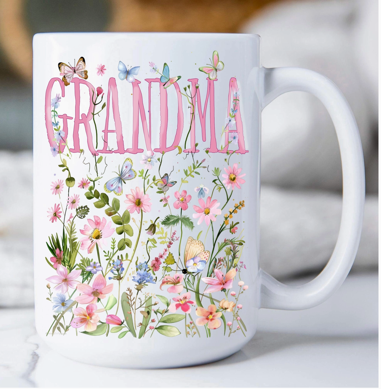 Mother's Day Wild Flowers Coffee Mug
