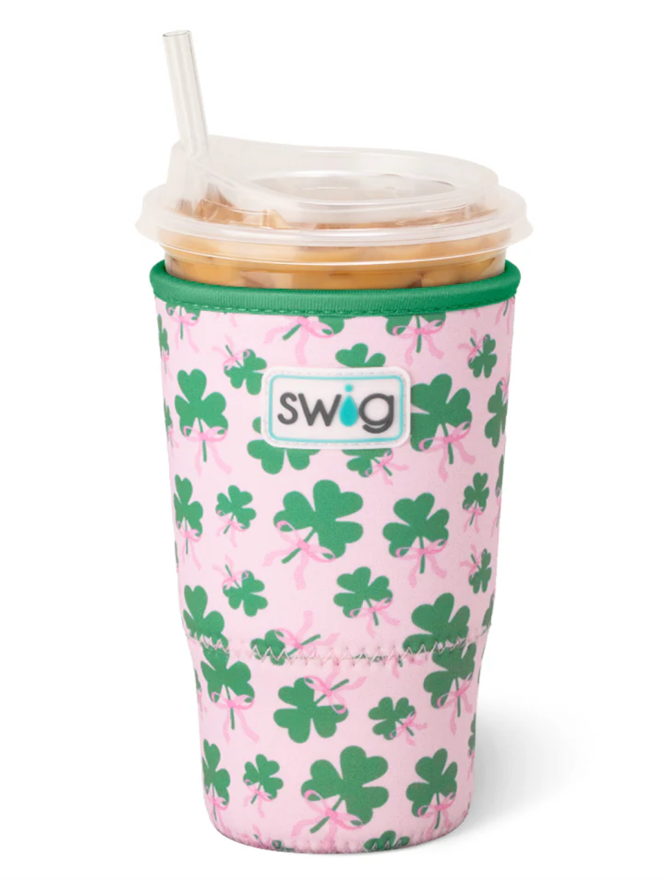 Clover Crush Ice Cup Coolie Large