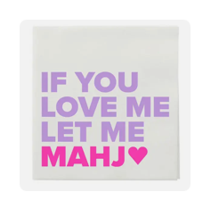 Mahjong Cocktail Napkins by Mahji Mamas