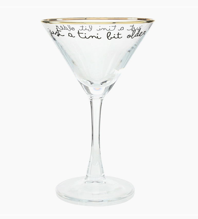 Tini Bit Older Martini Glass
