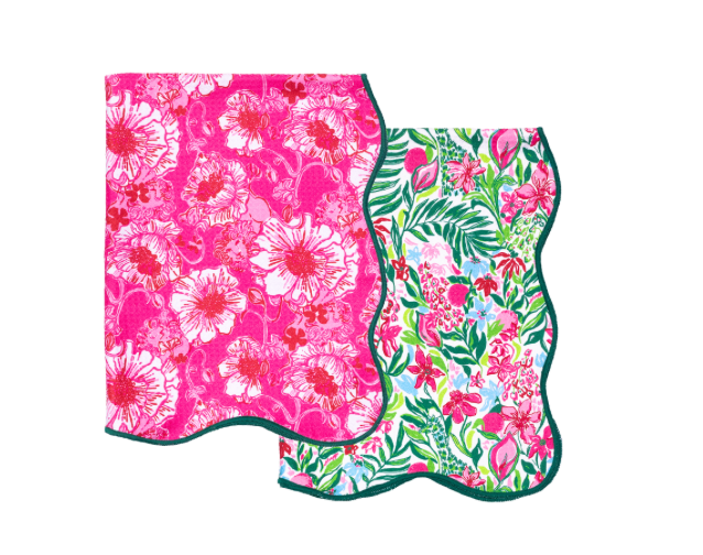 Tea Towel, Set of 2 by Lilly Pulitzer