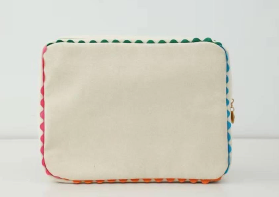 RicRac Canvas Totes with Personalization